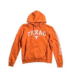 Texas Longhorns Burnt Orange Hoodie Mens Medium NCAA Logo